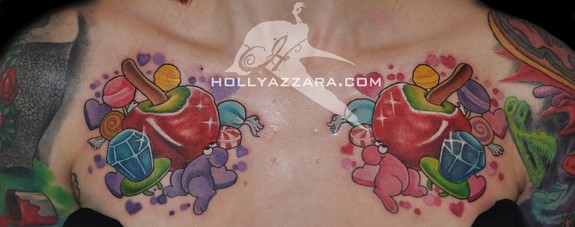 Holly Azzara - Lakes Candy chest piece